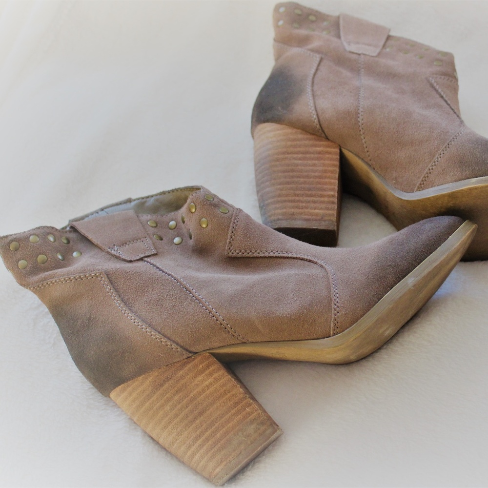 Steve Madden Distressed Heeled Ankle Bootie